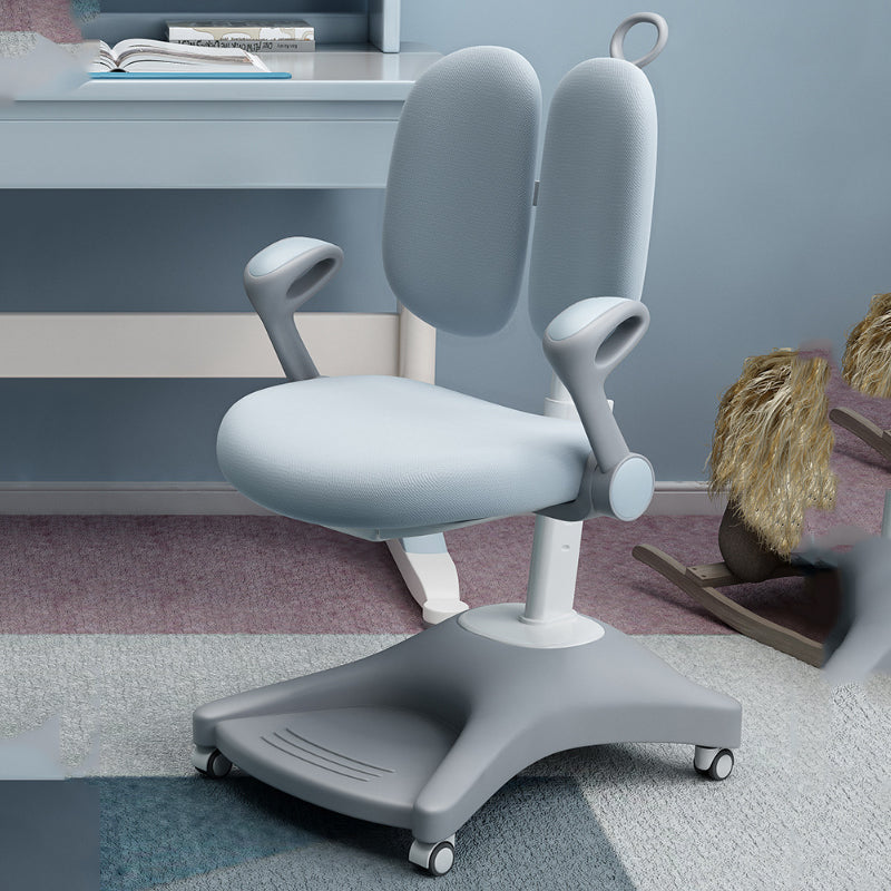 Blue Stanselly Study Desk and Adjustable Chair Set