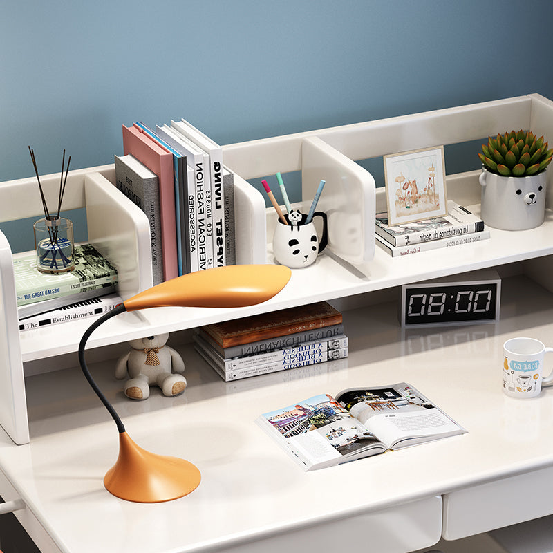 White Blythe Study Desk and Selee Chair set