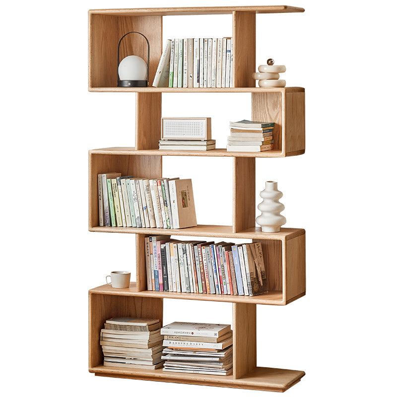 Arlo FAS-Graded Solid American Oak Natural Finish Bookshelf 90cm