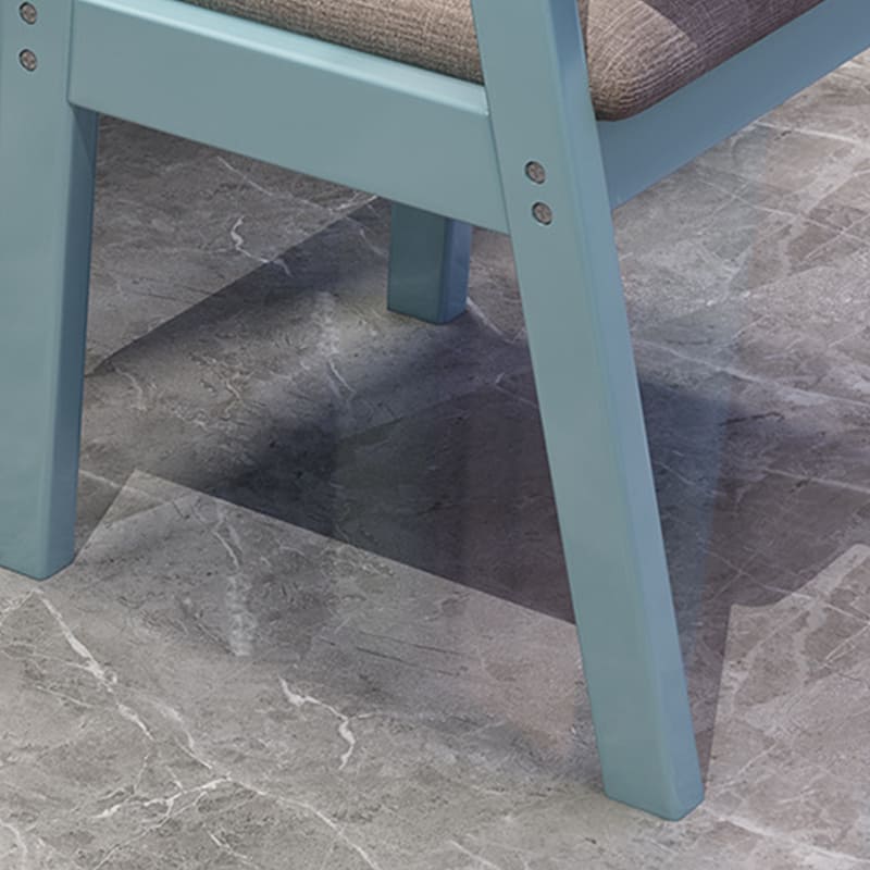 Blue Bryla Study Desk and Z Shape Chair set