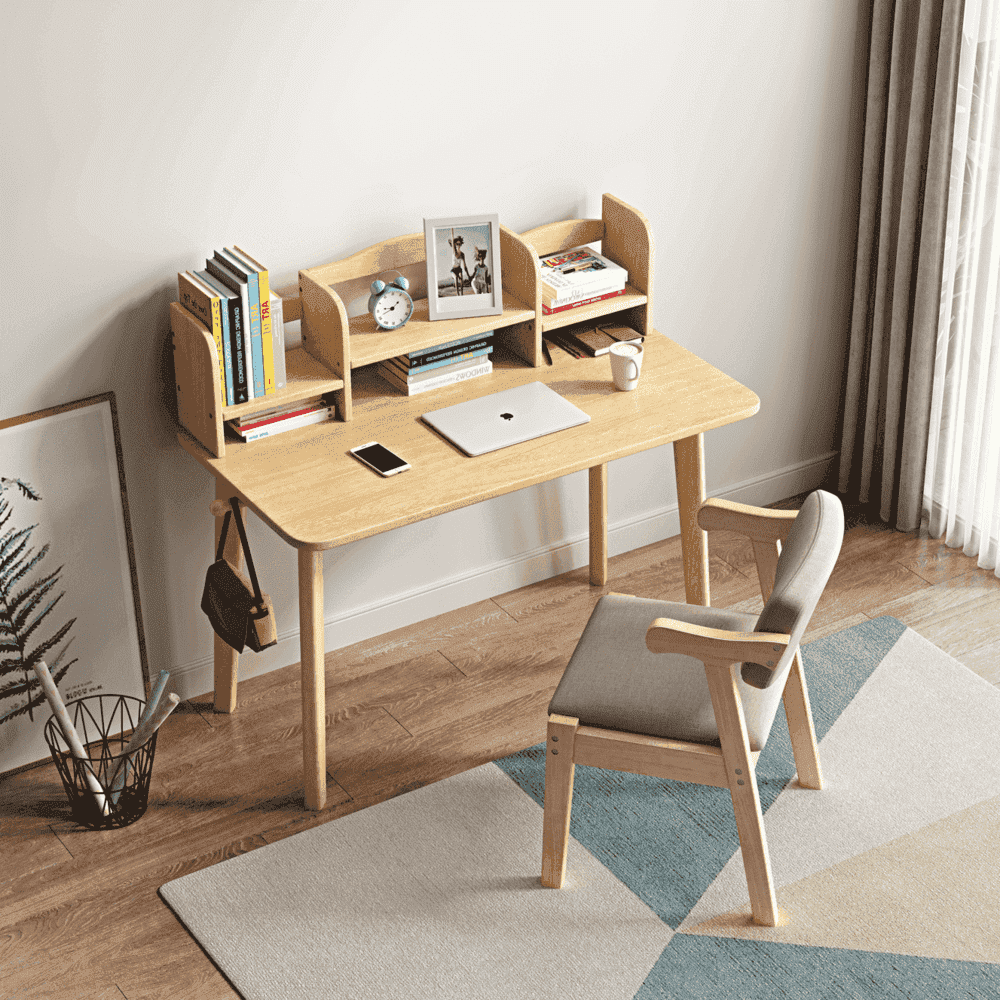 Solid Wood Study Desk and Sinoa Chair set