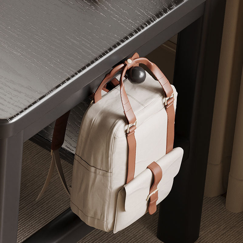 Ethan Classic Design Solid Timber Slab Study Desk with Drawers 160cm/180cm