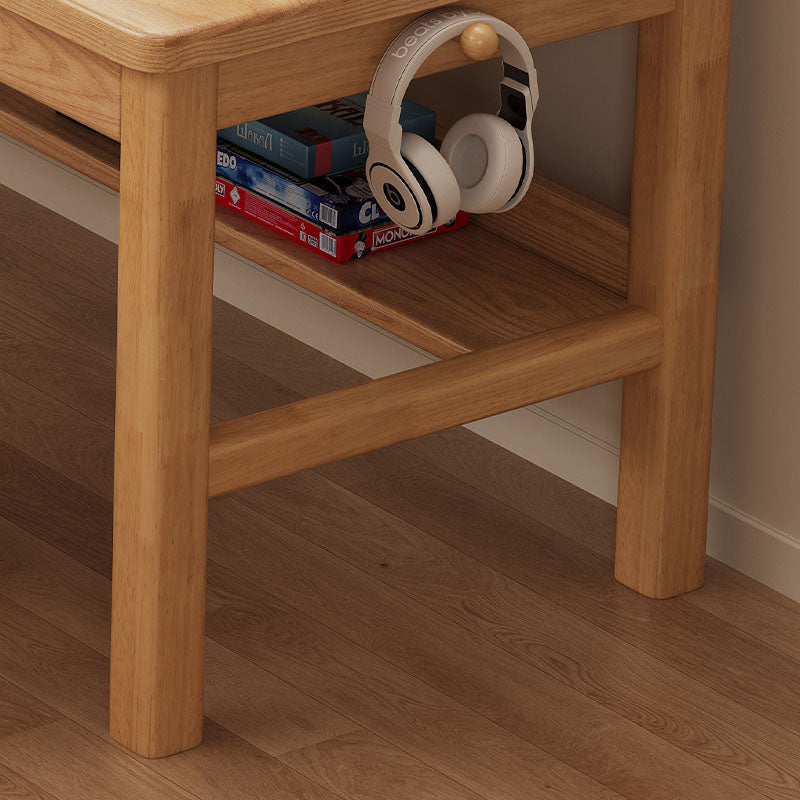 Kai Solid Wood Study Desk with Book Shelves and Drawers 160cm/180cm