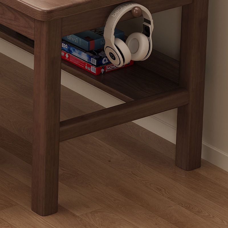 Kai Solid Wood Study Desk with Book Shelves and Drawers 160cm/180cm