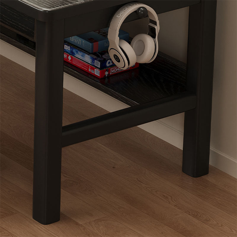 Kai Solid Wood Study Desk with Book Shelves and Drawers 160cm/180cm