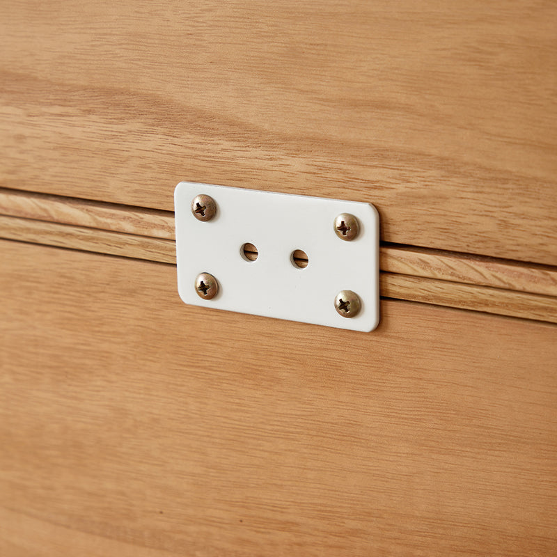 Lex FAS-Graded Solid American Oak Floor-standing Modular Storage Cabinet Chest Set for Home
