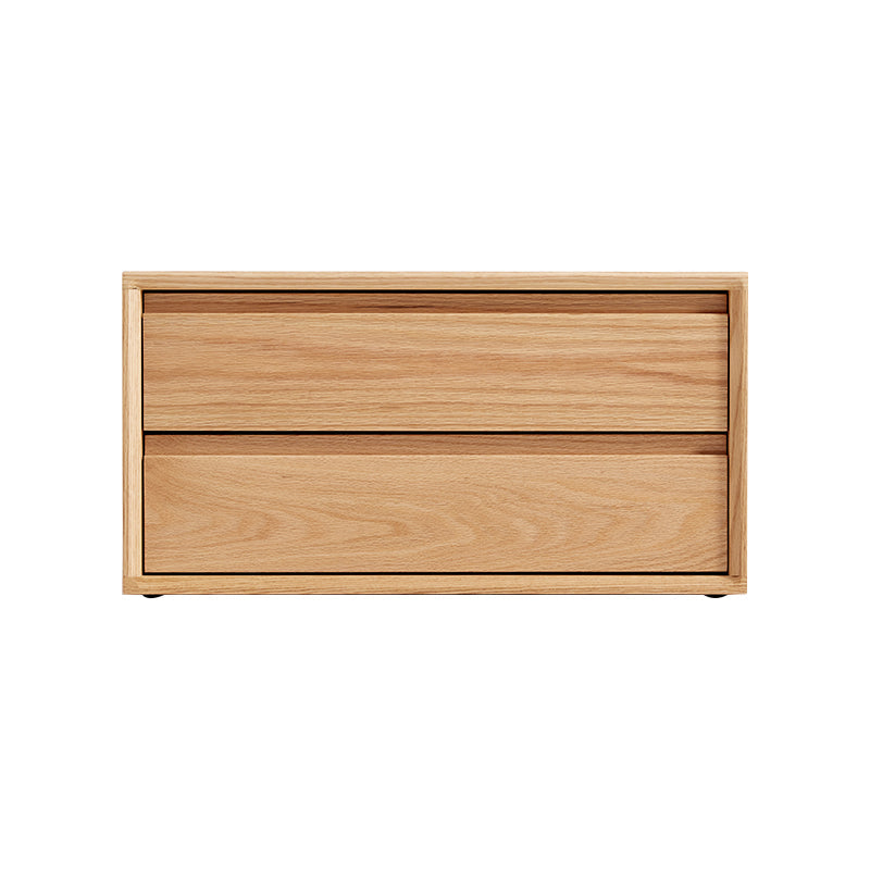 Lex FAS-Graded Solid American Oak Floor-standing Modular Storage Cabinet Chest Set for Home