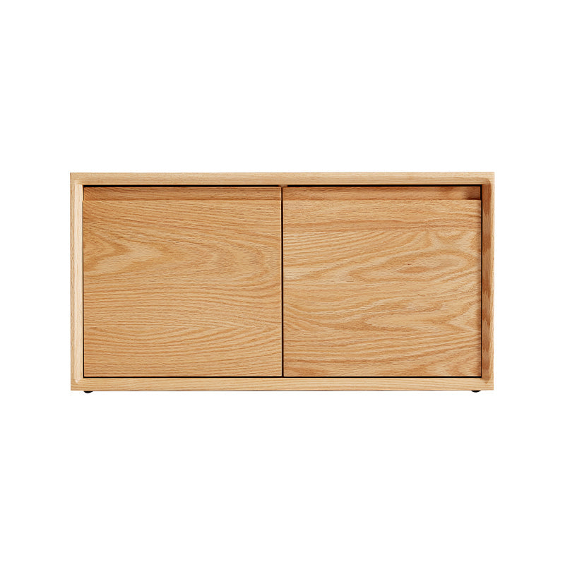 Lex FAS-Graded Solid American Oak Floor-standing Modular Storage Cabinet Chest Set for Home