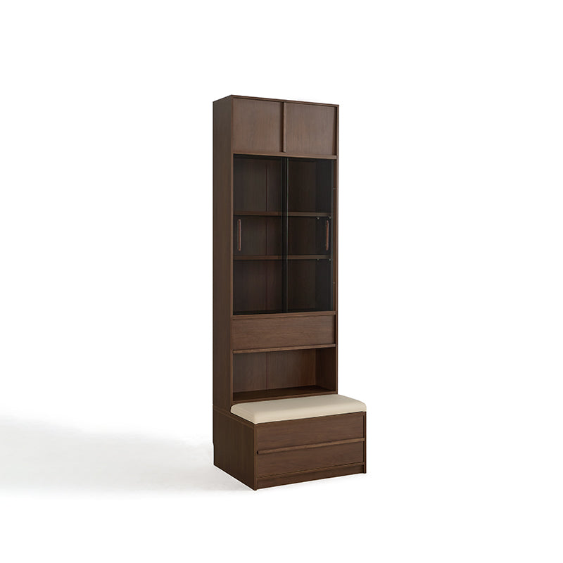 Brooke Floor-standing Bookcase Modular Display Shelf & Storage With Seat/Drawer Multiple Size