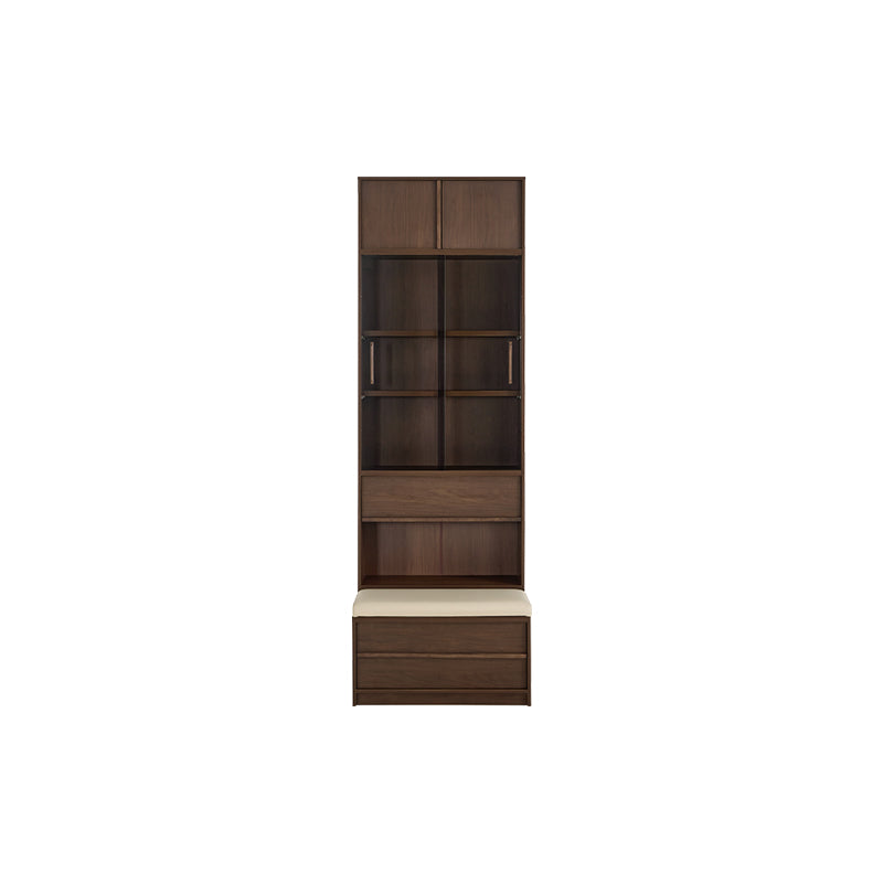 Brooke Floor-standing Bookcase Modular Display Shelf & Storage With Seat/Drawer Multiple Size