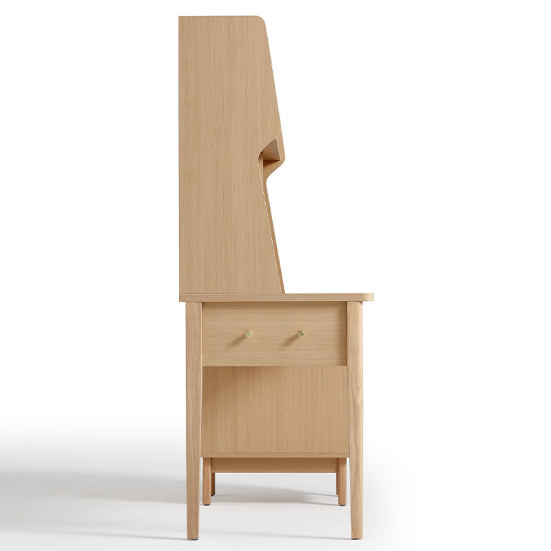 Blake 1.2m Single Office Desk/Computer Table Set With Drawer/Bookcase/Chair