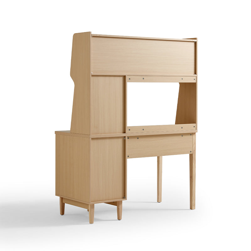 Blake 1.2m Single Office Desk/Computer Table Set With Drawer/Bookcase/Chair