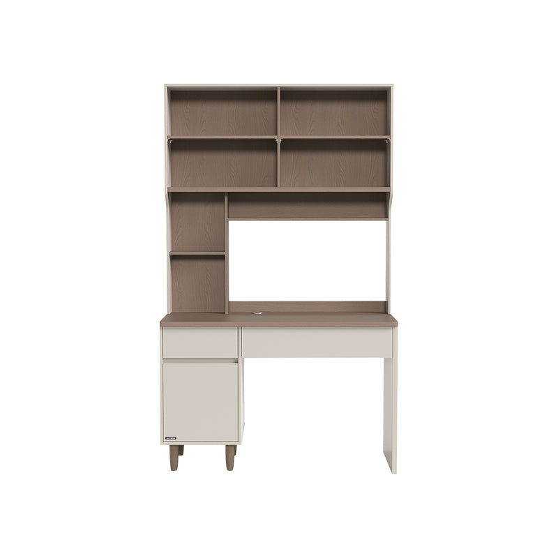 Chad 1.2m/1.4m Single Office Desk/Computer Table Set With Drawer/Bookcase/Chair Multiple Color