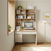 Chad 1.2m/1.4m Single Office Desk/Computer Table Set With Drawer/Bookcase/Chair Multiple Color
