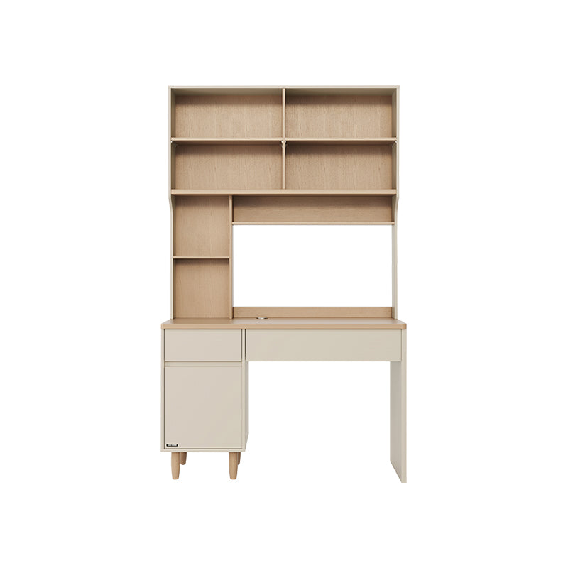 Chad 1.2m/1.4m Single Office Desk/Computer Table Set With Drawer/Bookcase/Chair Multiple Color