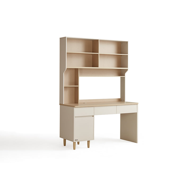 Chad 1.2m/1.4m Single Office Desk/Computer Table Set With Drawer/Bookcase/Chair Multiple Color