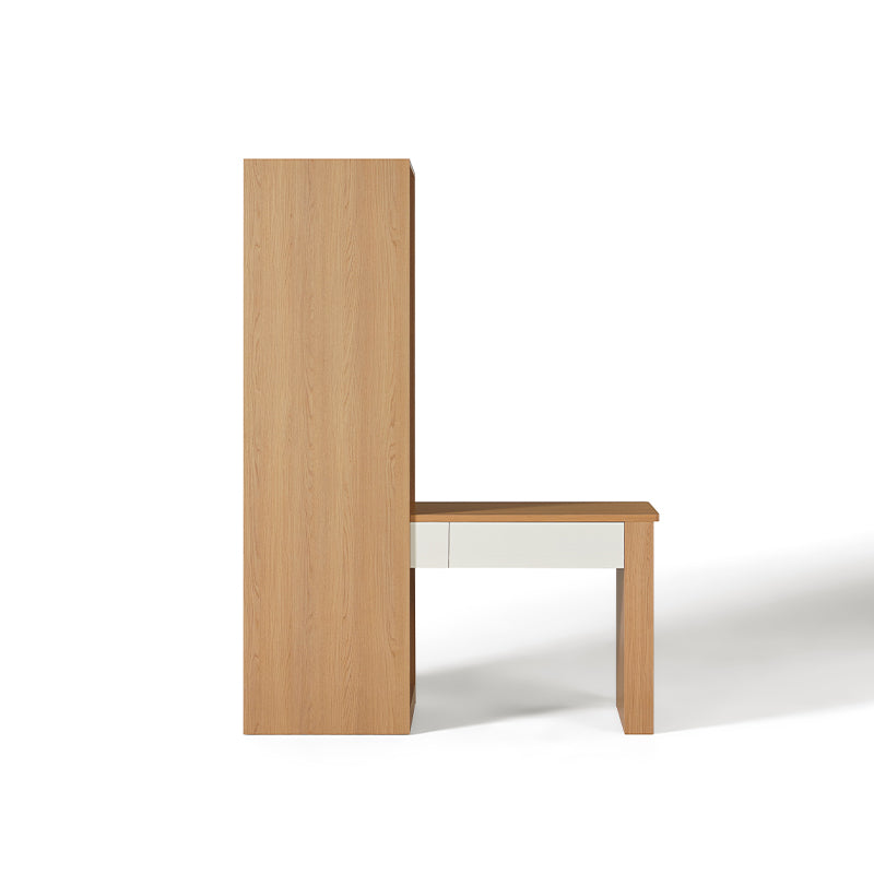 Benjamin Extendable Study Desk/Computer Table with Bookcase/Cabinet