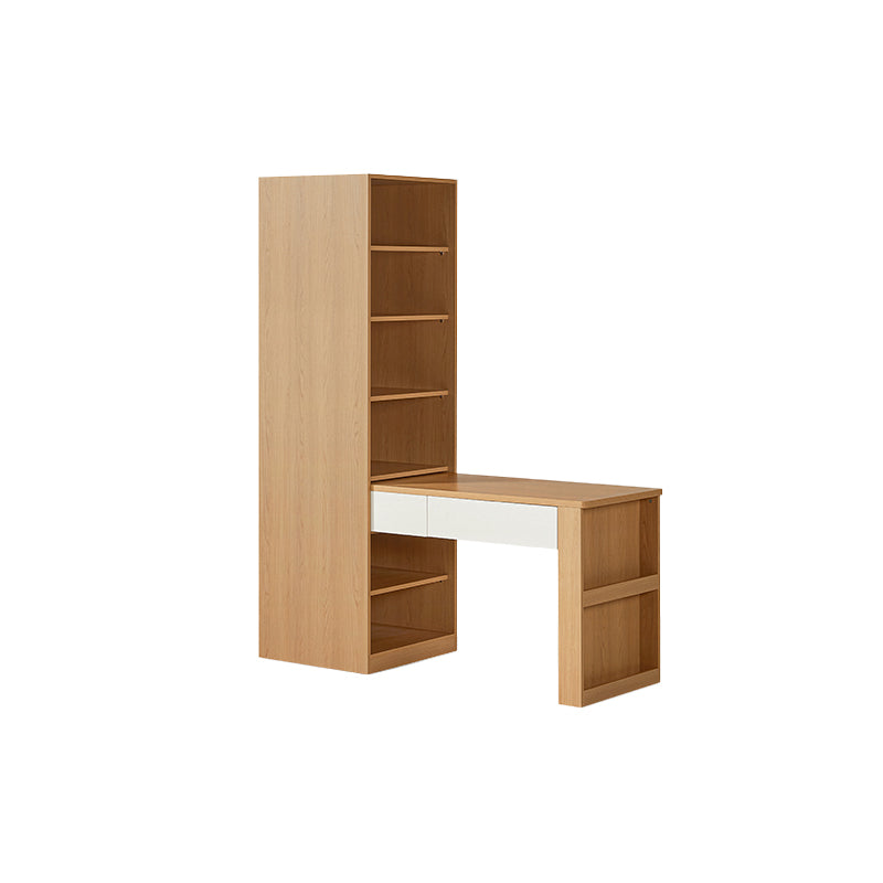 Benjamin Extendable Study Desk/Computer Table with Bookcase/Cabinet