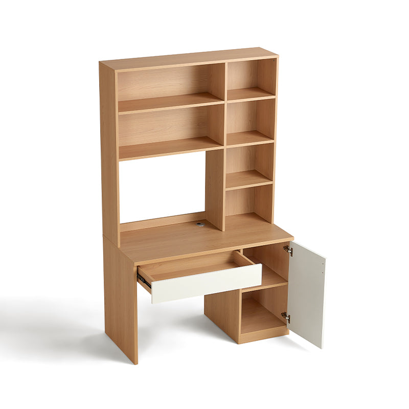 Benjamin 1.2m Single Office Desk/Computer Table With Drawer/Bookcase