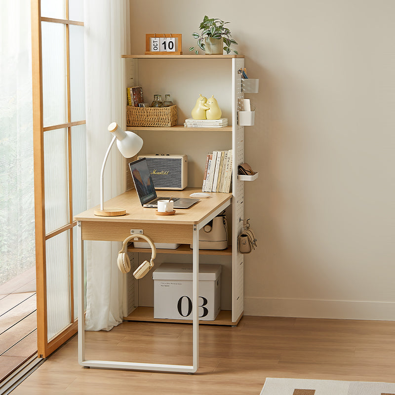 Beverly Carbon Steel Study Desk/Computer Table Set with Chair/Bookcase/Cabinet