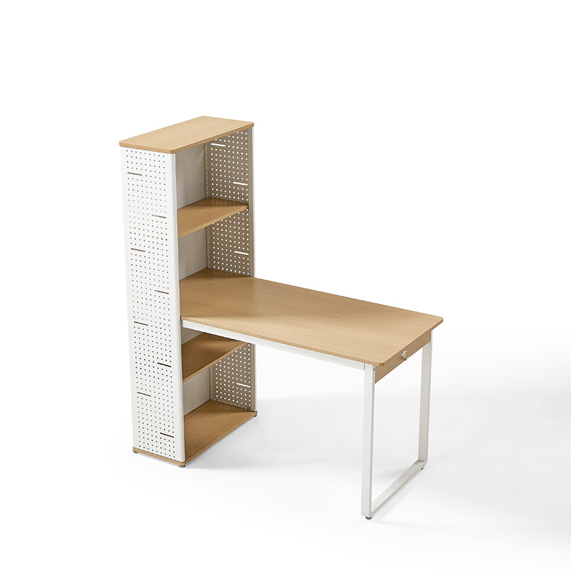 Beverly Carbon Steel Study Desk/Computer Table Set with Chair/Bookcase/Cabinet