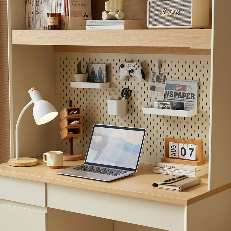 Bonnie 1.2m Single Office Desk/Computer Table Set With Drawer/Bookcase/Chair