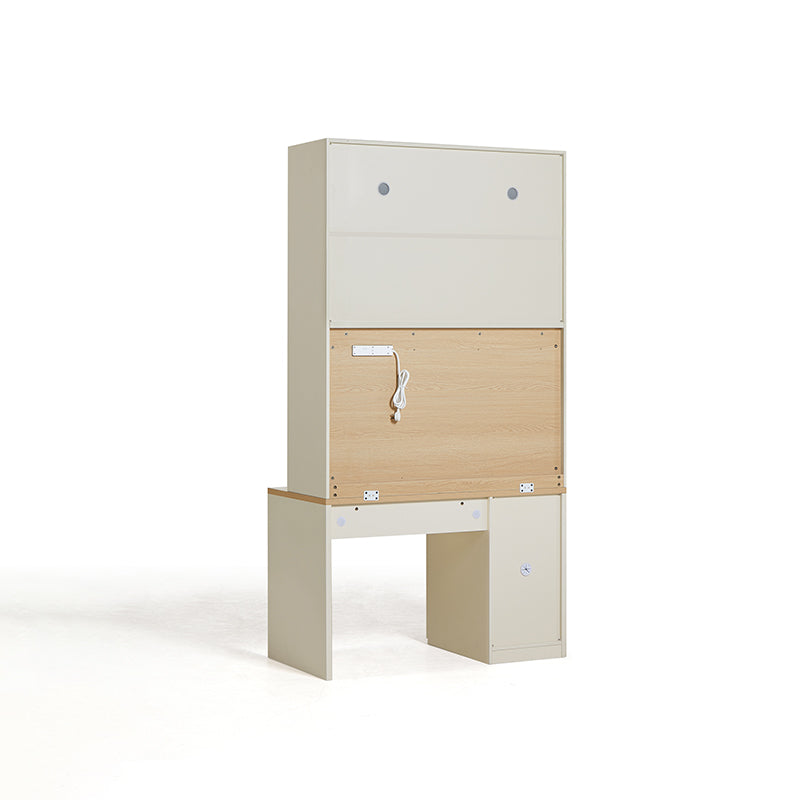 Bonnie 1.2m Single Office Desk/Computer Table Set With Drawer/Chair/Bookcase