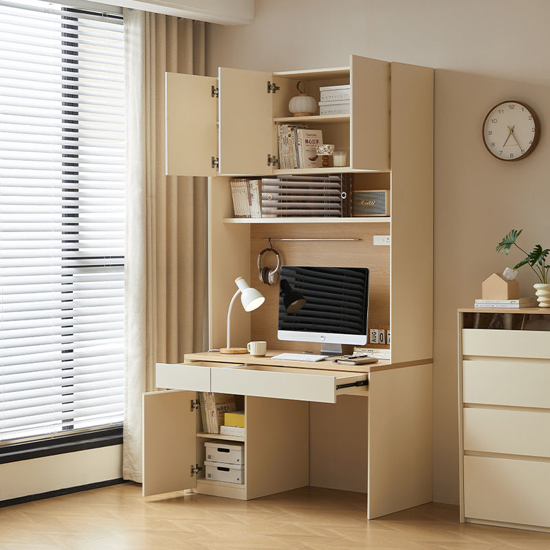 Bonnie 1.2m Single Office Desk/Computer Table Set With Drawer/Chair/Bookcase