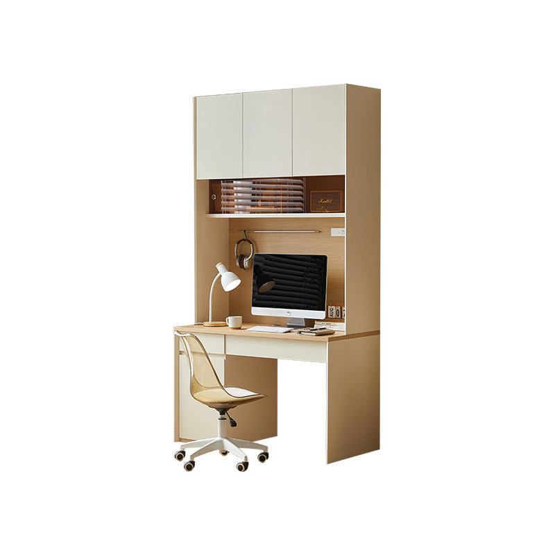 Bonnie 1.2m Single Office Desk/Computer Table Set With Drawer/Chair/Bookcase