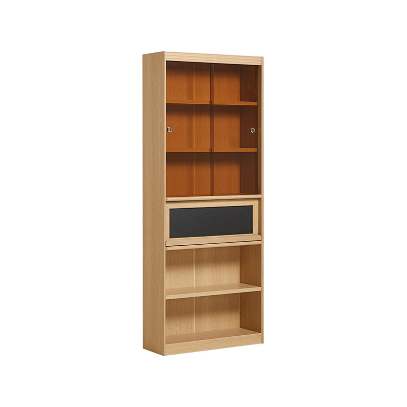 Roger Bookcase Modular Display Shelf & Storage Multiple Size Natural Wood Color