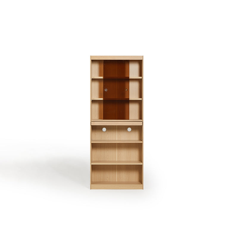 Roger Bookcase Modular Display Shelf & Storage Multiple Size Natural Wood Color