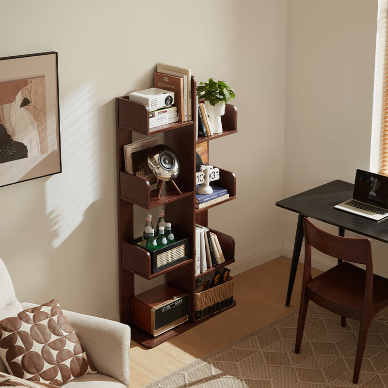 Dune Rubberwood Natural Finish Bookshelf/Bookcase 60cm/80cm