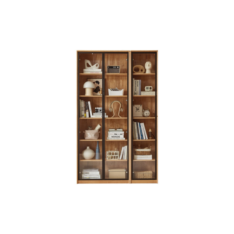 Kathleen Rubberwood Bookcase Modular Display Shelf & Storage Multiple Size