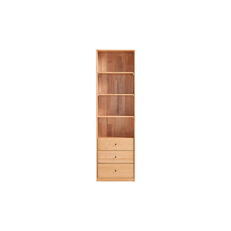 Kathleen Rubberwood Bookcase Modular Display Shelf & Storage Multiple Size