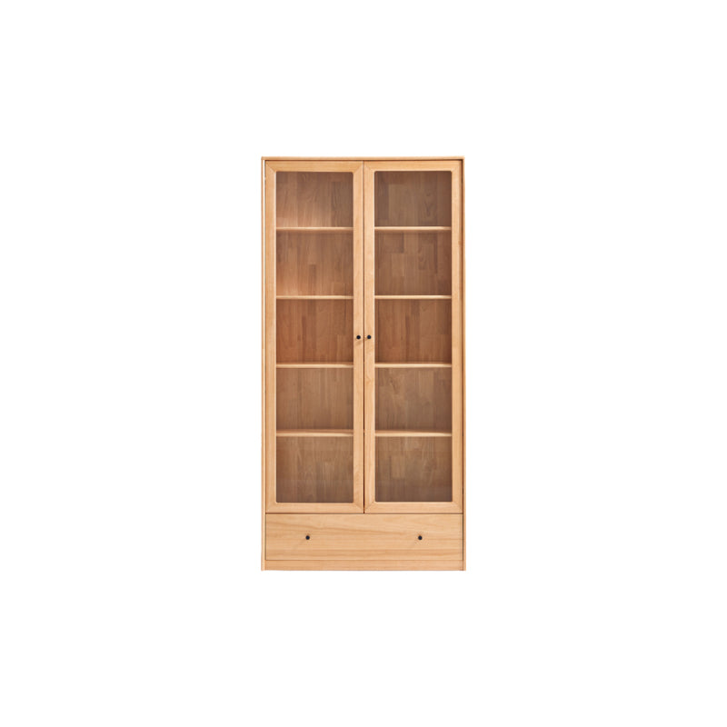 Kathleen Rubberwood Bookcase Modular Display Shelf & Storage Multiple Size
