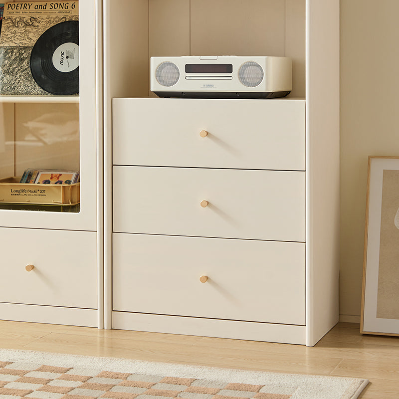 Jacob Rubberwood Bookcase Modular Display Shelf & Storage Multiple Size