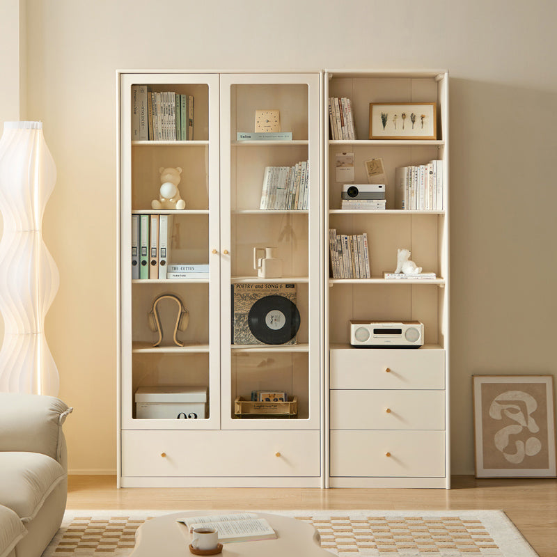 Jacob Rubberwood Bookcase Modular Display Shelf & Storage Multiple Size