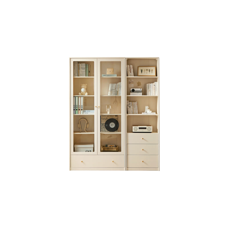 Jacob Rubberwood Bookcase Modular Display Shelf & Storage Multiple Size