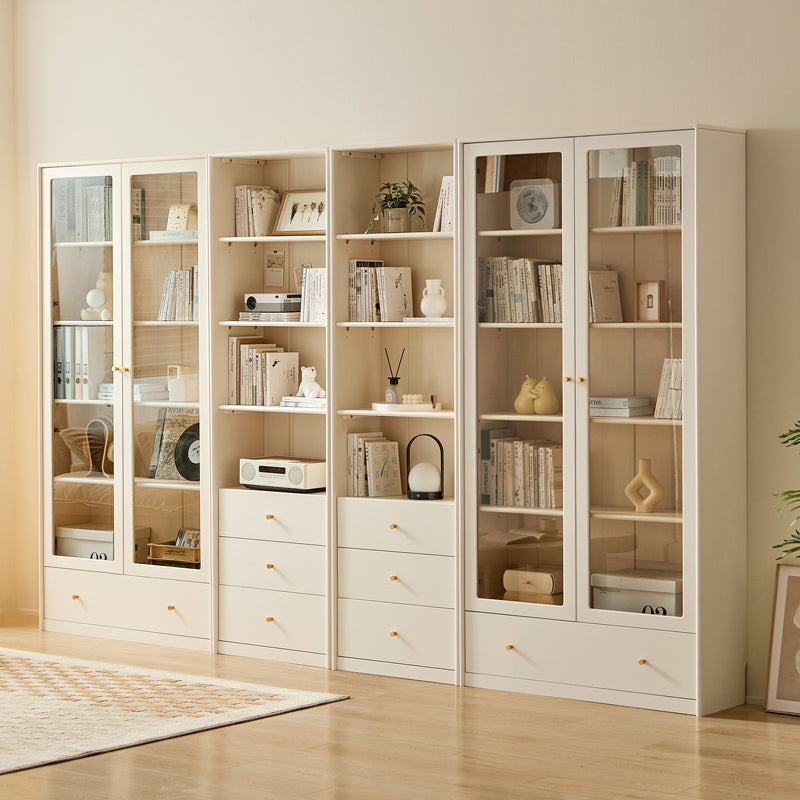 Jacob Rubberwood Bookcase Modular Display Shelf & Storage Multiple Size