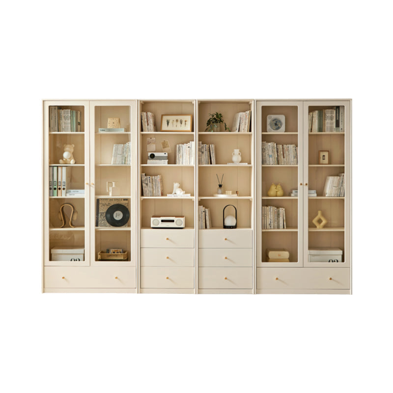 Jacob Rubberwood Bookcase Modular Display Shelf & Storage Multiple Size