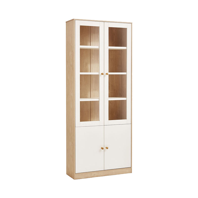 Jacqueline Storage Bookcase with Transparent Doors/Showcase/Display Cabinet