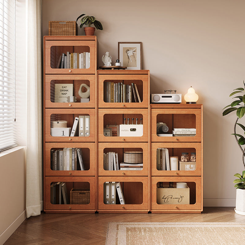 Veronica 0.6m/0.8m Floor-standing Floor Bookcase Bookshelf/Storage Rack With Lighting