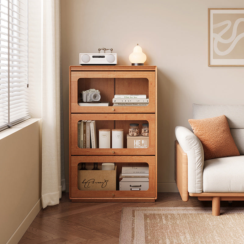 Veronica 0.6m/0.8m Floor-standing Floor Bookcase Bookshelf/Storage Rack With Lighting