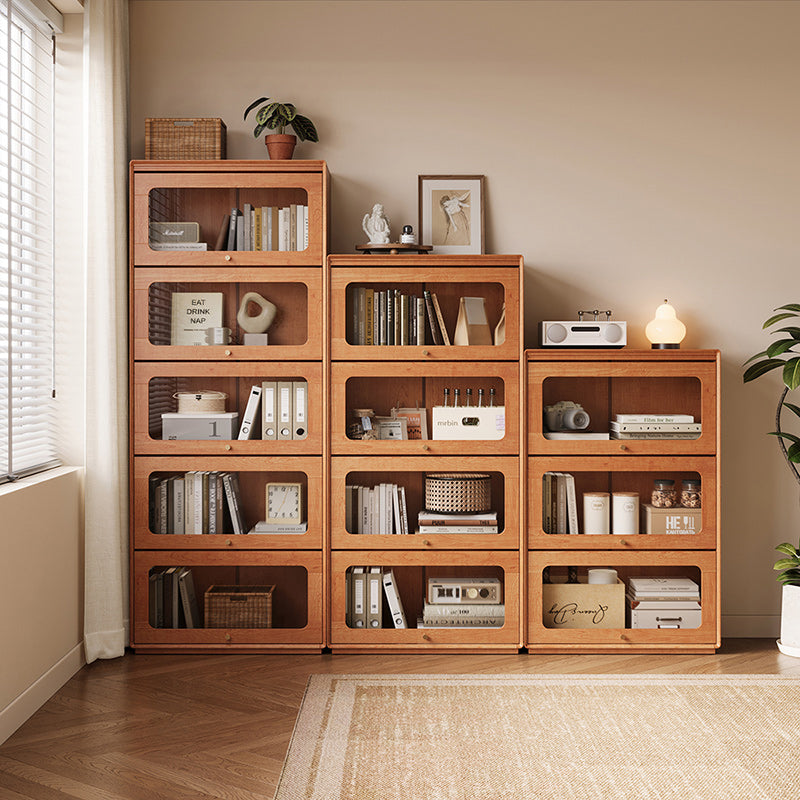 Veronica 0.6m/0.8m Floor-standing Floor Bookcase Bookshelf/Storage Rack With Lighting