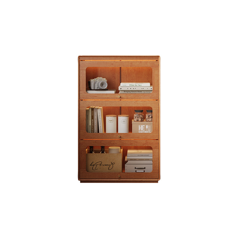 Veronica 0.6m/0.8m Floor-standing Floor Bookcase Bookshelf/Storage Rack With Lighting