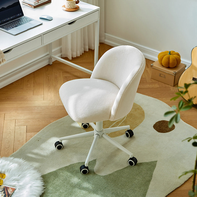 Jeffrey Armless Chair/Rolling Chair/Adjustable Height Office Chair