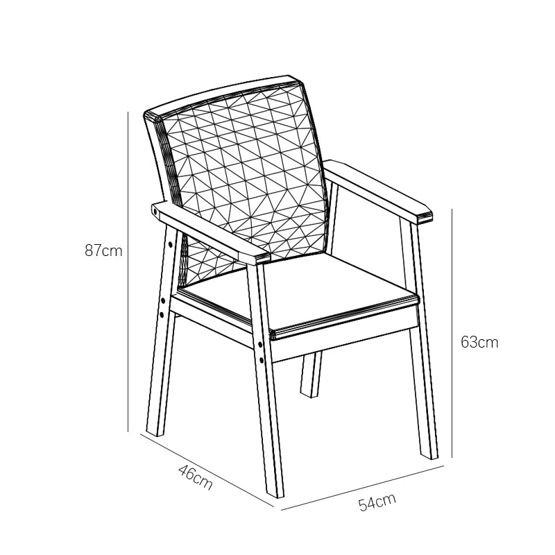 Walnut Andri Study Desk and Pier Chair set