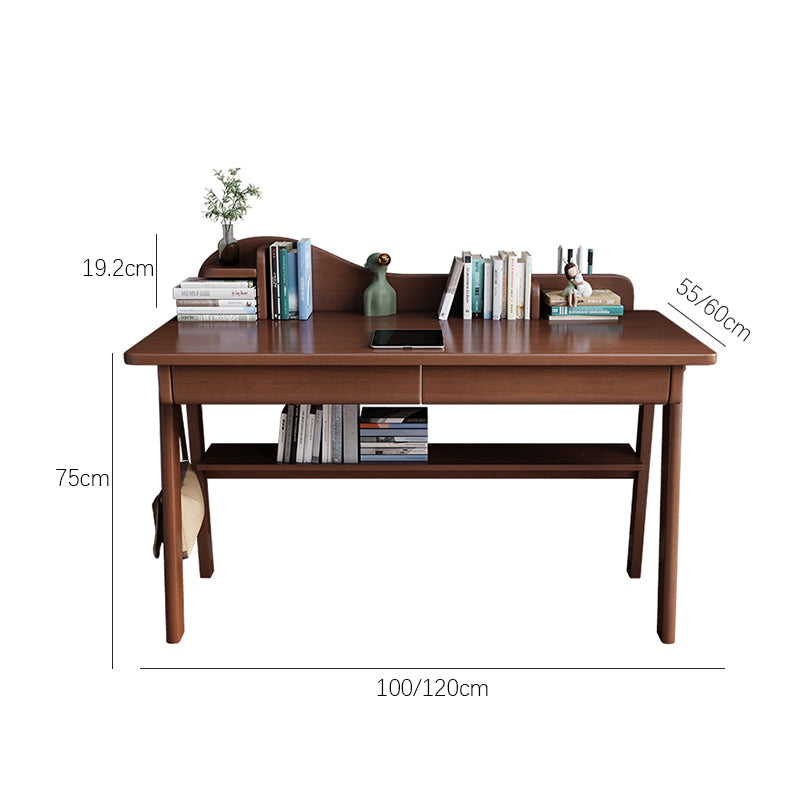 Walnut Andri Study Desk and Pier Chair set