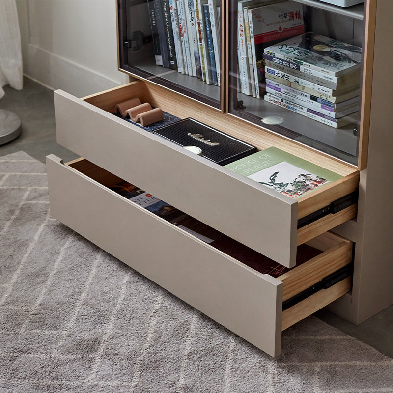 Colin FAS-Graded Solid Liriodendron Wood Bookcase Display Shelf & Storage