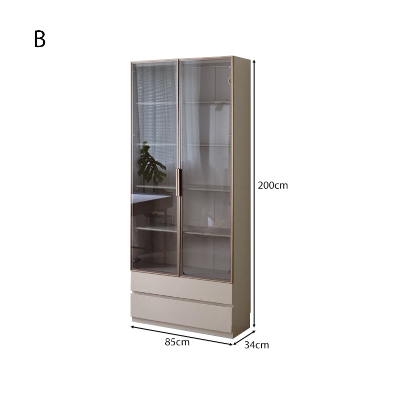 Colin FAS-Graded Solid Liriodendron Wood Bookcase Display Shelf & Storage